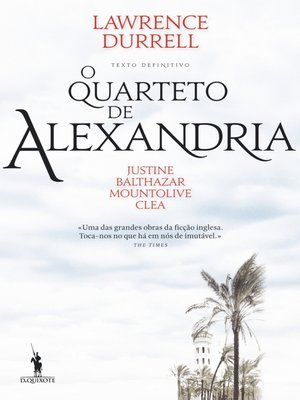 cover image of O Quarteto de Alexandria
